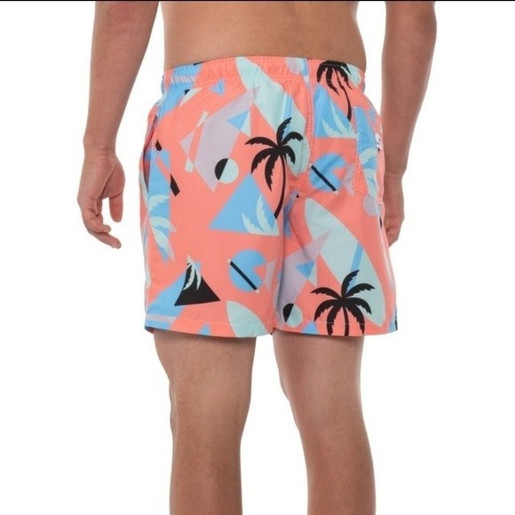 BOARDIES Geo Palm Swim Trunks Men's Size Large *EUC* - Picture 3 of 6